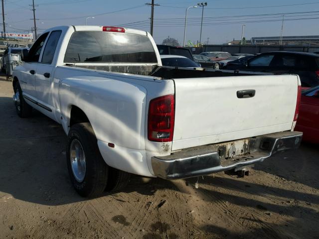 3D7MA48D23G745061 - 2003 DODGE RAM 3500 S WHITE photo 3