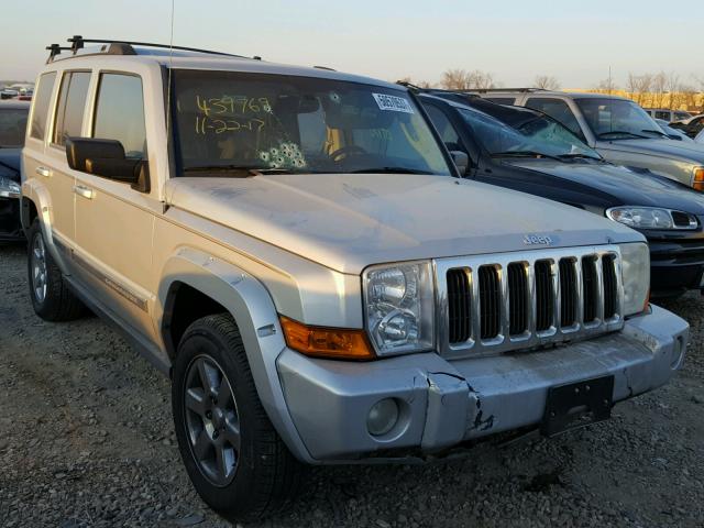 1J8HG58246C275873 - 2006 JEEP COMMANDER SILVER photo 1