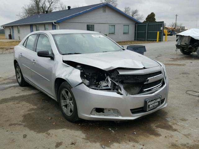 1G11B5SA4DF185666 - 2013 CHEVROLET MALIBU LS SILVER photo 1