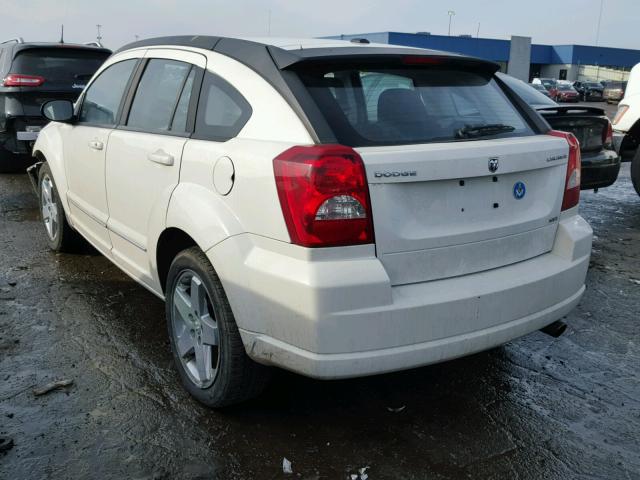 1B3HB48A99D131565 - 2009 DODGE CALIBER SX WHITE photo 3