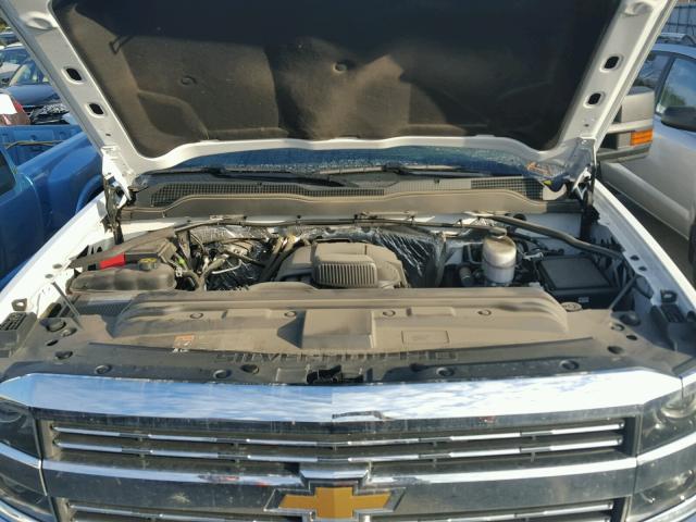 1GC2KUEGXGZ343758 - 2016 CHEVROLET SILVERADO WHITE photo 7