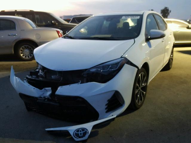 5YFBURHE9HP691824 - 2017 TOYOTA COROLLA L WHITE photo 2