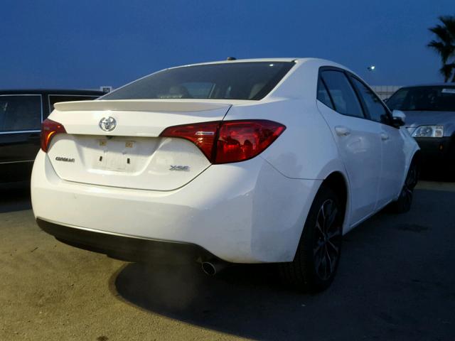 5YFBURHE9HP691824 - 2017 TOYOTA COROLLA L WHITE photo 4