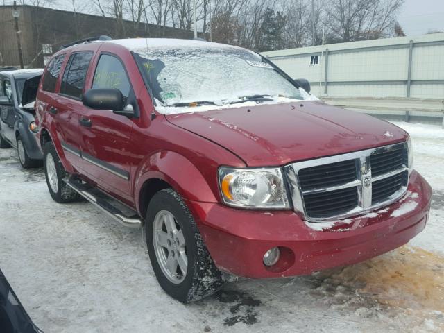 1D8HB48P07F579179 - 2007 DODGE DURANGO SL RED photo 1