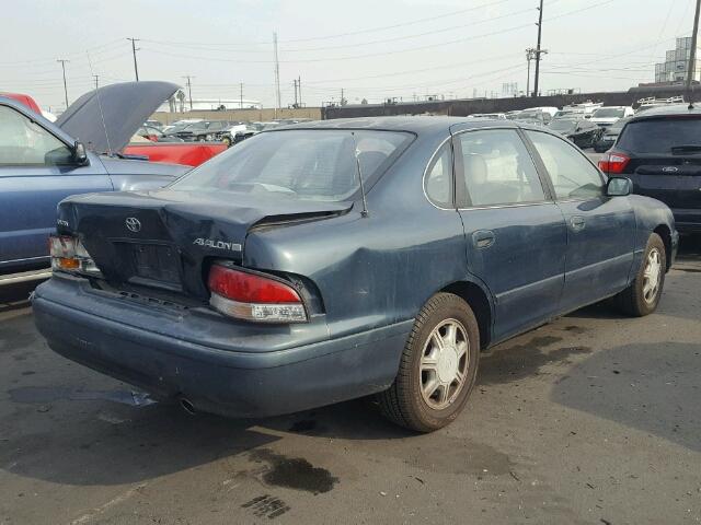 4T1BF12B6TU080361 - 1996 TOYOTA AVALON XL BLUE photo 4