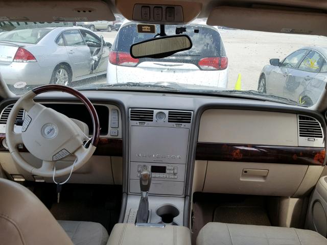 5LMFU27R24LJ21124 - 2004 LINCOLN NAVIGATOR Czarny zdjęcie 9