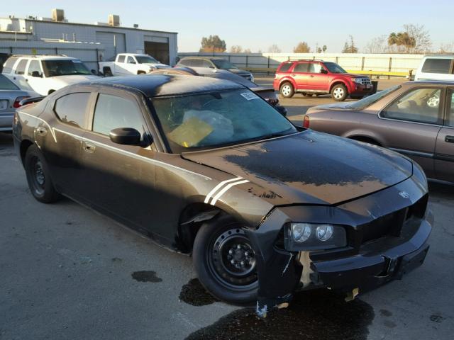 2B3KA43R07H850418 - 2007 DODGE CHARGER SE BLACK photo 1