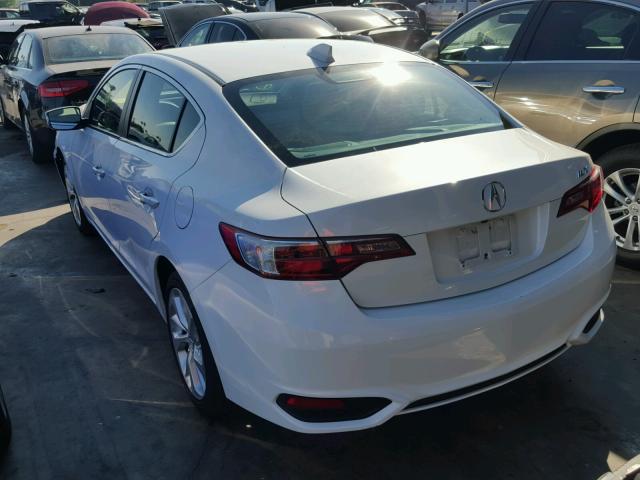 19UDE2F35GA021304 - 2016 ACURA ILX BASE WHITE photo 3