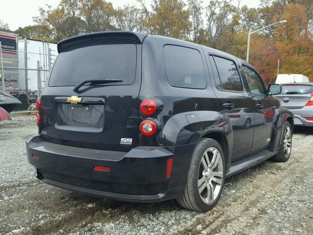 3GNBADDM8AS538943 - 2010 CHEVROLET HHR SS 黑色 照片 4