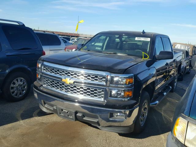 3GCPCREC5FG447795 - 2015 CHEVROLET SILVERADO BLACK photo 2