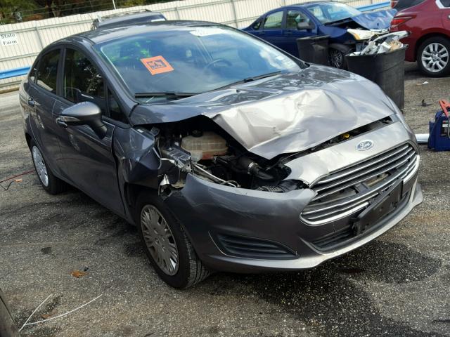 3FADP4BE7EM235048 - 2014 FORD FIESTA SE GRAY photo 1