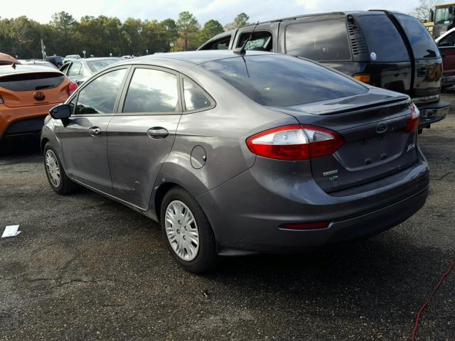 3FADP4BE7EM235048 - 2014 FORD FIESTA SE GRAY photo 3