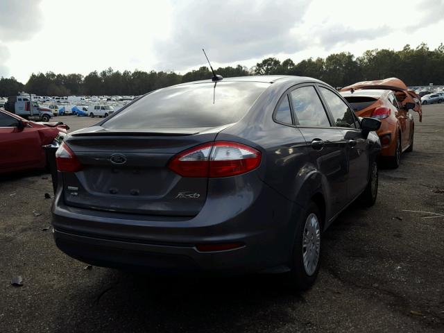 3FADP4BE7EM235048 - 2014 FORD FIESTA SE GRAY photo 4