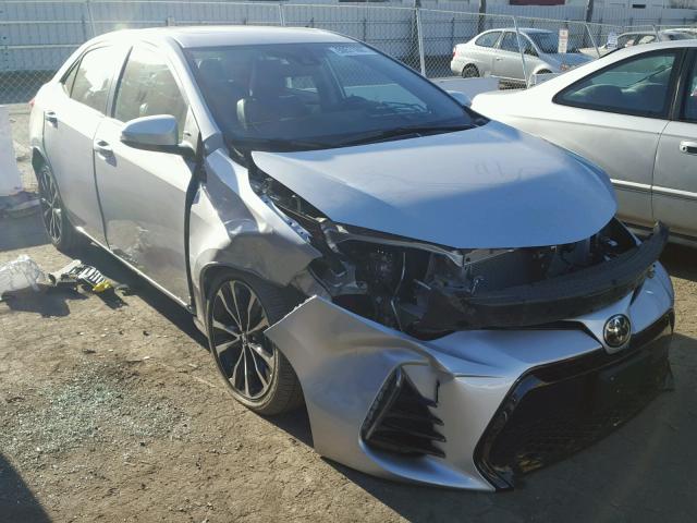 5YFBURHE9HP691791 - 2017 TOYOTA COROLLA L SILVER photo 1