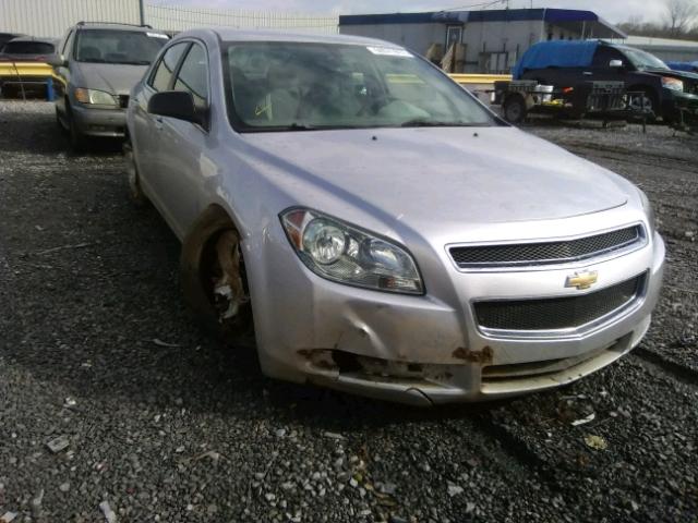 1G1ZB5EB1A4112866 - 2010 CHEVROLET MALIBU LS SILVER photo 1