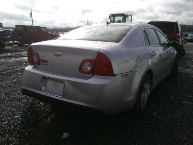 1G1ZB5EB1A4112866 - 2010 CHEVROLET MALIBU LS SILVER photo 4