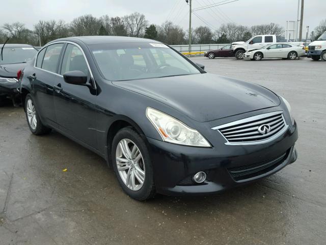 JN1CV6AR0DM754127 - 2013 INFINITI G37 BLACK photo 1