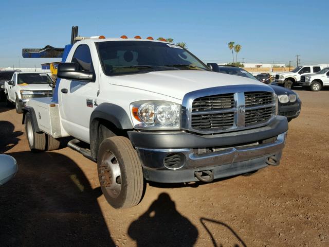 3D6WC6EL7AG130064 - 2010 DODGE RAM 4500 S WHITE photo 1