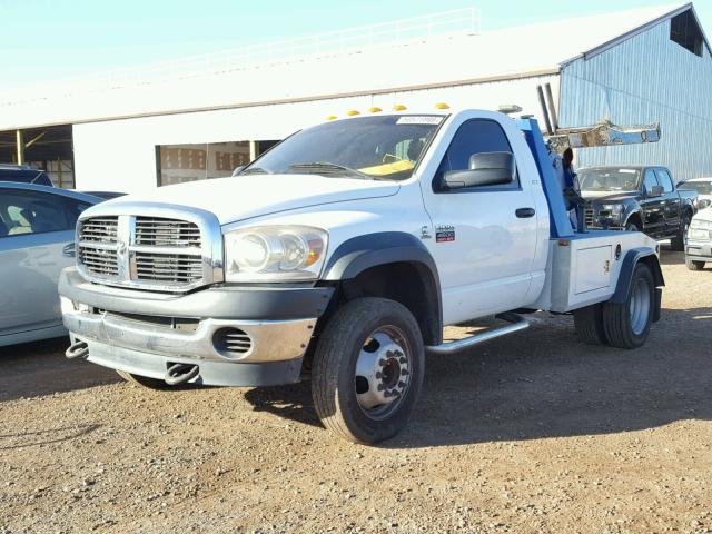 3D6WC6EL7AG130064 - 2010 DODGE RAM 4500 S WHITE photo 2