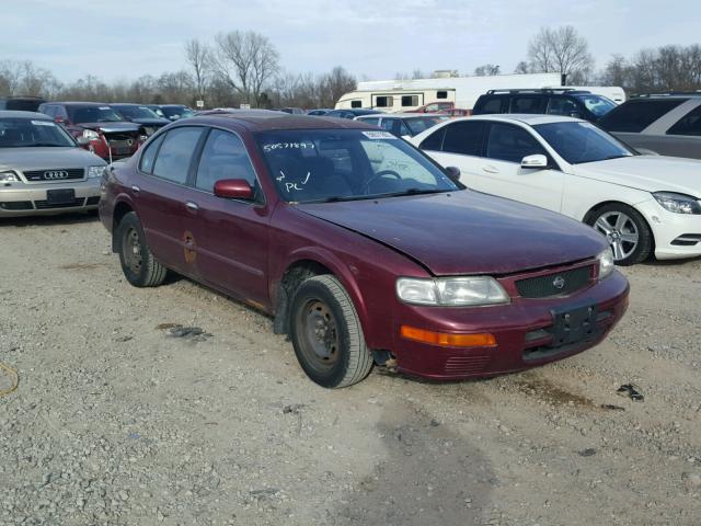 JN1CA21D7ST618864 - 1995 NISSAN MAXIMA GLE MAROON photo 1