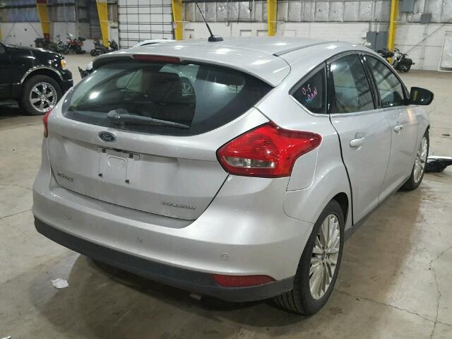 1FADP3N25GL310684 - 2016 FORD FOCUS TITA SILVER photo 4