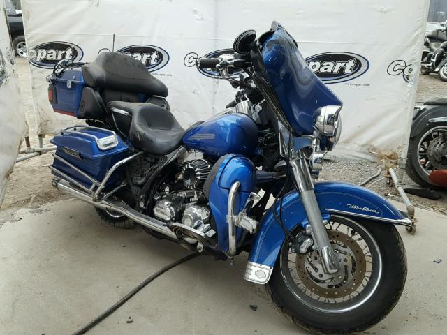 1HD1FC4167Y676504 - 2007 HARLEY-DAVIDSON FLHTCUI BLUE photo 1