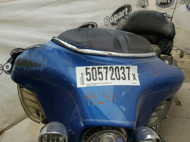 1HD1FC4167Y676504 - 2007 HARLEY-DAVIDSON FLHTCUI BLUE photo 10