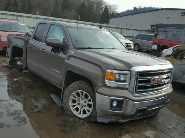 1GTV2UEC6EZ316984 - 2014 GMC SIERRA K15 BROWN photo 1