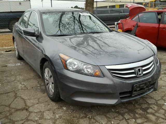 1HGCP2F36CA131360 - 2012 HONDA ACCORD LX GRAY photo 1