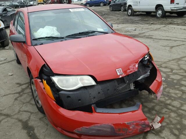 1G8AN12F54Z150372 - 2004 SATURN ION LEVEL RED photo 1
