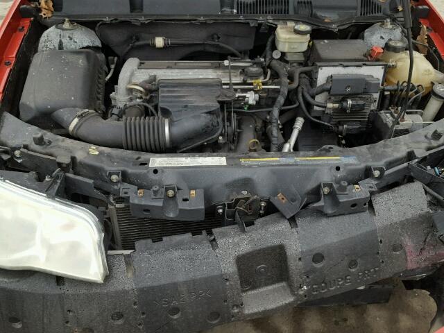 1G8AN12F54Z150372 - 2004 SATURN ION LEVEL RED photo 7