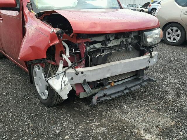 JN8AZ28R89T122291 - 2009 NISSAN CUBE BASE RED photo 9