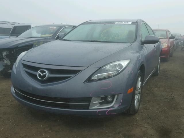 1YVHZ8CH8B5M26799 - 2011 MAZDA 6 I BLUE photo 2