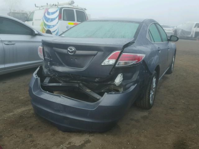 1YVHZ8CH8B5M26799 - 2011 MAZDA 6 I BLUE photo 4