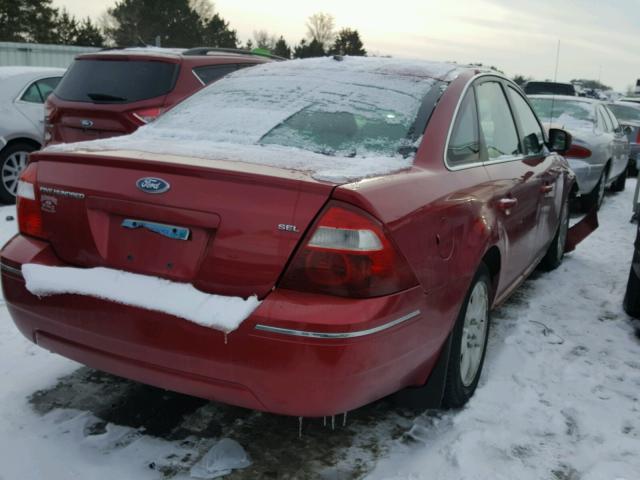 1FAHP24127G125182 - 2007 FORD FIVE HUNDR RED photo 4