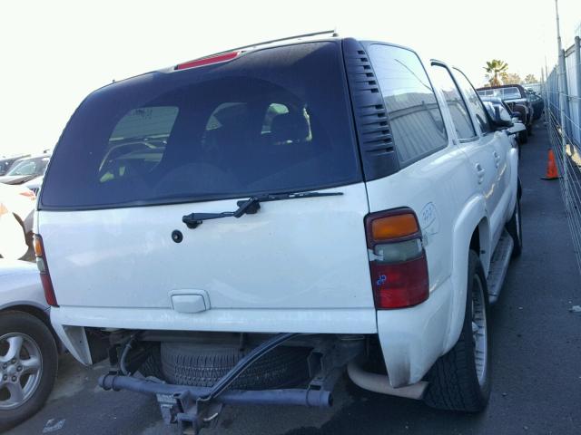 1GNEC13T52R173947 - 2002 CHEVROLET TAHOE C150 WHITE photo 4