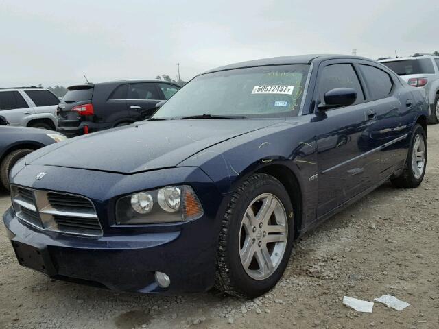 2B3LA53H56H478574 - 2006 DODGE CHARGER R/ BLUE photo 2