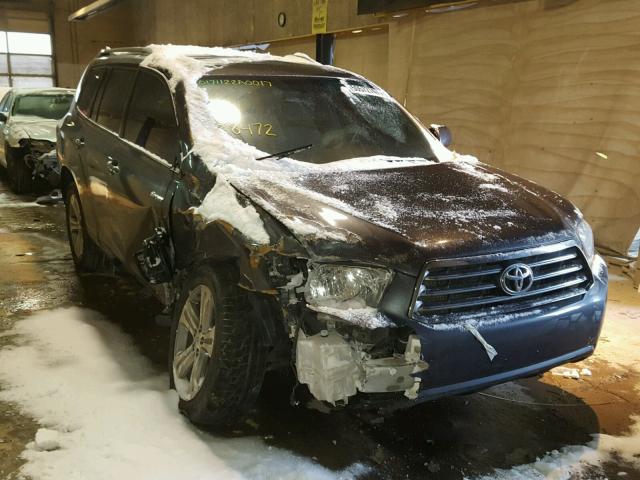 JTEES43A492138472 - 2009 TOYOTA HIGHLANDER CHARCOAL photo 1