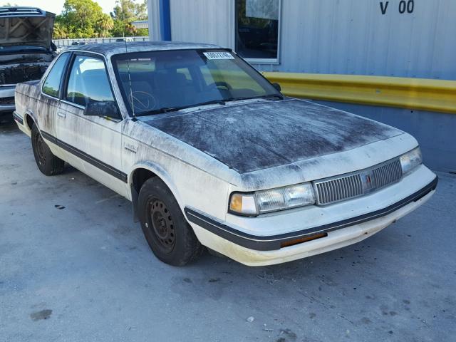 2G3AJ14R7M2330884 - 1991 OLDSMOBILE CUTLASS CI WHITE photo 1