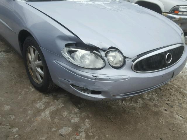 2G4WC582X61176020 - 2006 BUICK LACROSSE C SILVER photo 9