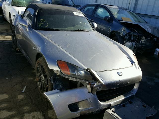 JHMAP11433T006934 - 2003 HONDA S2000 SILVER photo 1