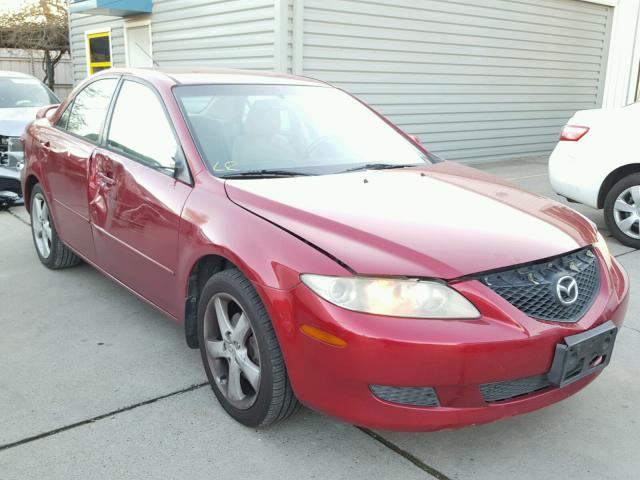 1YVHP80C255M67707 - 2005 MAZDA 6 I RED photo 1