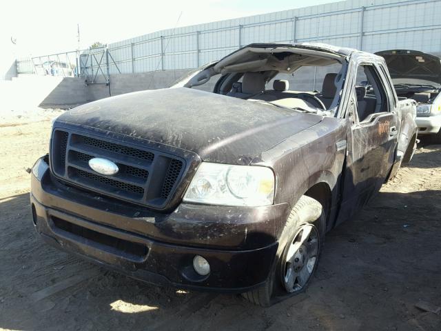 1FTRX02W46KD94412 - 2006 FORD F150 PURPLE photo 2