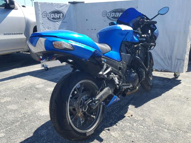 JKBZXNA187A023740 - 2007 KAWASAKI ZX1400 A BLUE photo 4