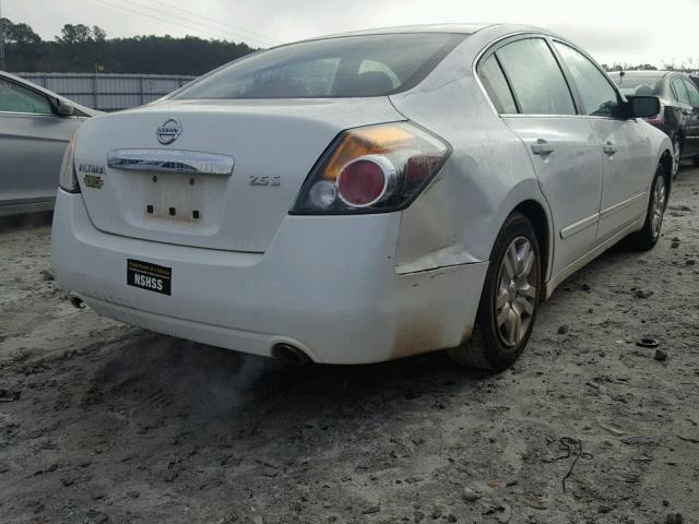 1N4AL2AP9CC222466 - 2012 NISSAN ALTIMA BAS WHITE photo 4