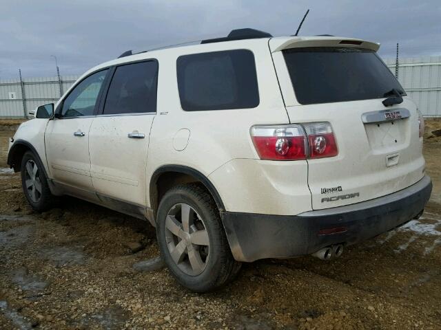1GKLVMED7AJ125479 - 2010 GMC ACADIA SLT Ağ foto 3