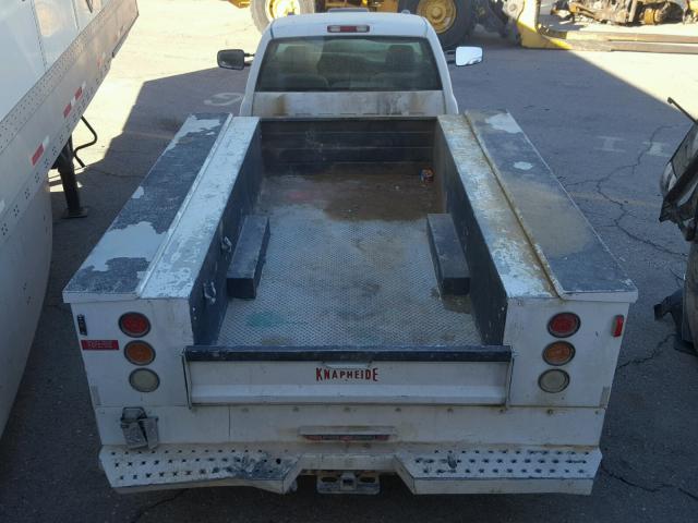 1GBJC34U05E285338 - 2005 CHEVROLET SILVERADO WHITE photo 9