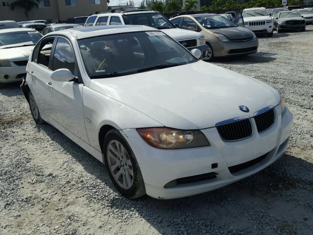 WBAVA33507FV65056 - 2007 BMW 328 I WHITE photo 1