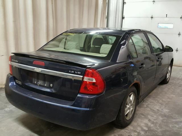 1G1ZT54894F118491 - 2004 CHEVROLET MALIBU LS BLUE photo 4