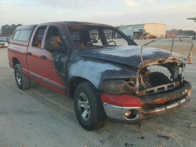 1D7HA18Z72S592924 - 2002 DODGE RAM 1500 RED photo 1